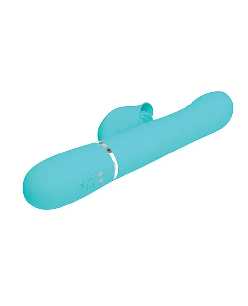 Vibrators Liaoyang Baile Health Care Produ Pretty Love Twinkled Tenderness Falin Rolling Ball Rabbit Aqua