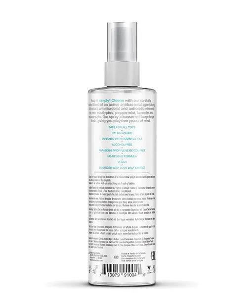 Wicked Sensual Care Simply Cleene Antibacterial Toy Cleaner 4 Oz Wicked Sensual Care Vibrators