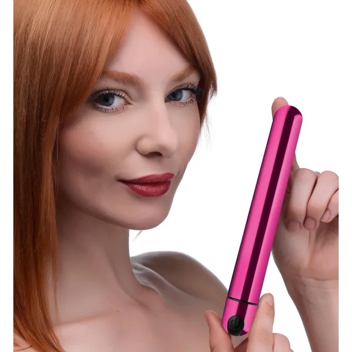 10X Slim Metallic Bullet Pink BANG Vibrators