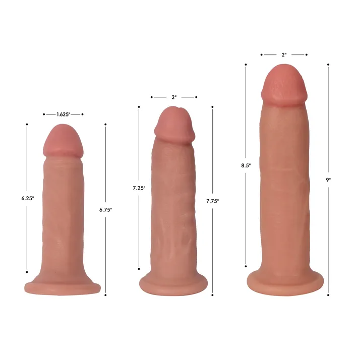 Anal Jock Jock Bareskin Dildo 8 Inch BULK