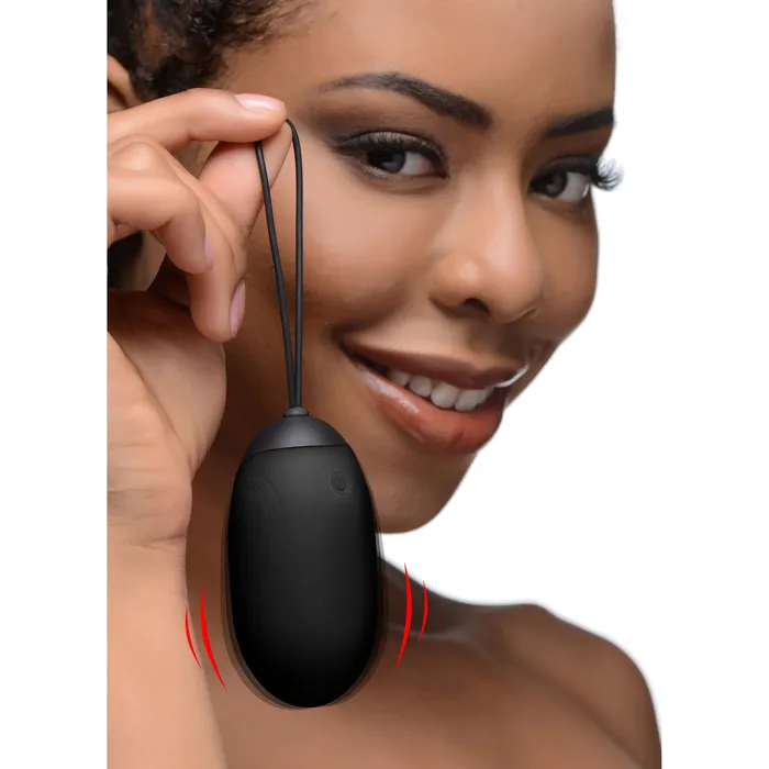 BANG Anal 21X XL Silicone Vibrating Egg Black