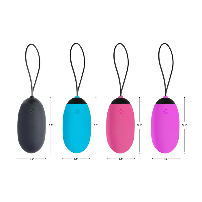BANG Anal 21X XL Silicone Vibrating Egg Black