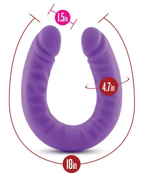 Dildos Ruse 18 Slim Double Dong Blush Novelties