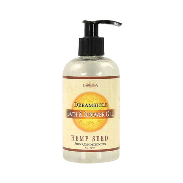 Enhancers Bath And Shower Gel 8 Oz Dreamsicle Earthly Body