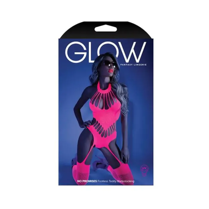 Fantasy Lingerie Vibrators Glow No Promises Footless Bodystocking