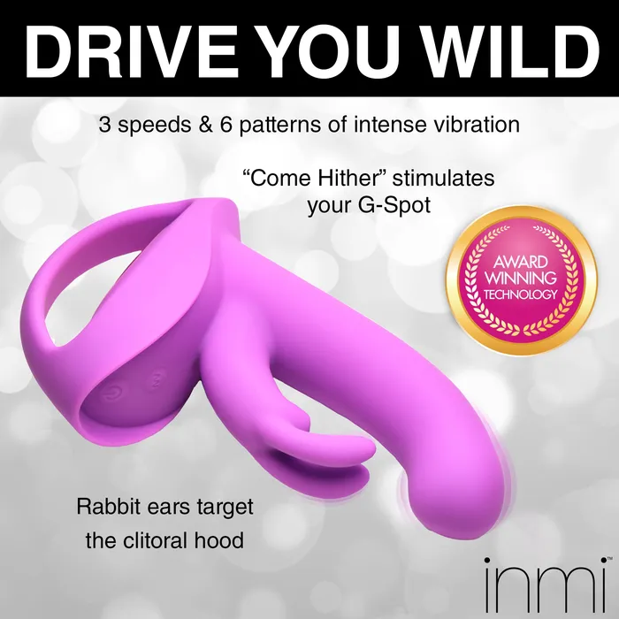 Female Sex Toys 10X ComeHither Rocker Come Hither Silicone Vibrator Inmi