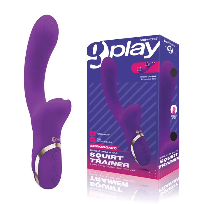 Female Sex Toys Bodywand Bodywand GPlay Dual Stimulator Squirt Trainer