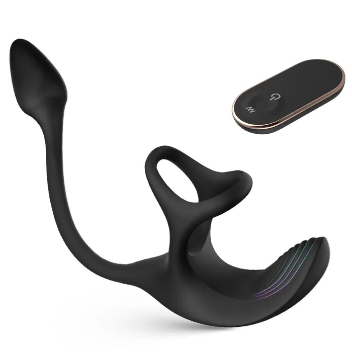 Female Sex Toys YoYoLemon YoYoLemon Vibrating Penis Rings Anul Plug Vibrator with Testicles Stimulator for Men Female Sex Toys YoYoLemon YoYoLemon Vibrating Penis Rings Anul Plug Vibrator with Testicles Stimulator for Men