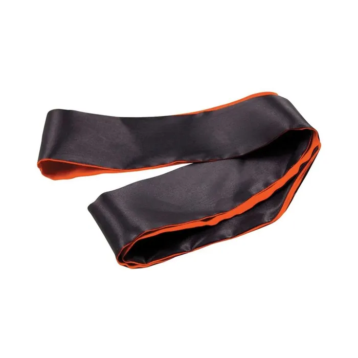 Icon Brands Inc Anal Orange Is The New Black Satin Sash Reversible Blindfold Restraint