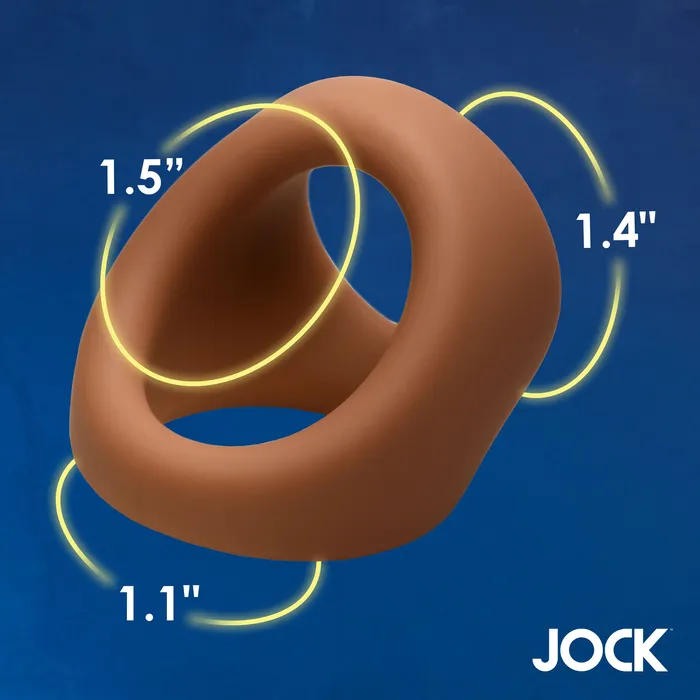 Jock Male Sex Toys JOCK Silicone Cock Ball Ring Medium