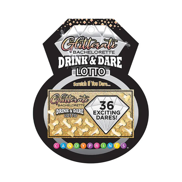 Little Genie Productions Games Glitterati Bachelorette Drink And Dare Game