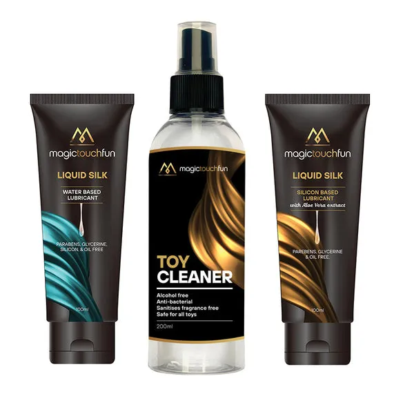Magic Touch Magic Touch Fun Cleaner And Lube Package Vibrators