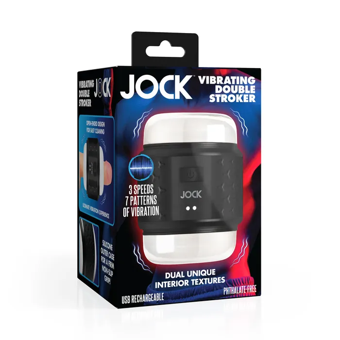 Male Sex Toys Jock JOCK Vibrating Double Stroker