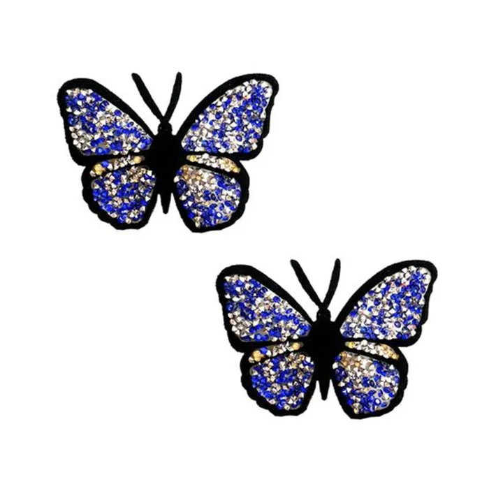 Neva Nude Reusable Pasty Butterfly Jewels Pasties Neva Nude LLC Vibrators