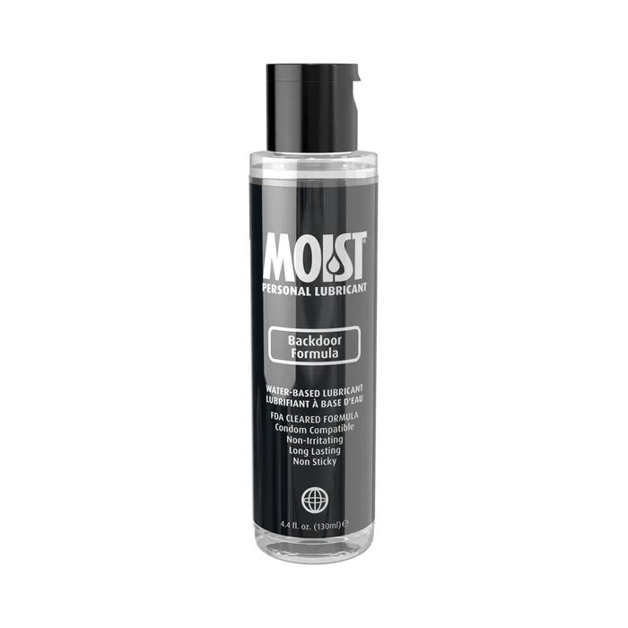 Pipedream Moist Personal Lubricant Backdoor Formula 44 Oz Lubricants