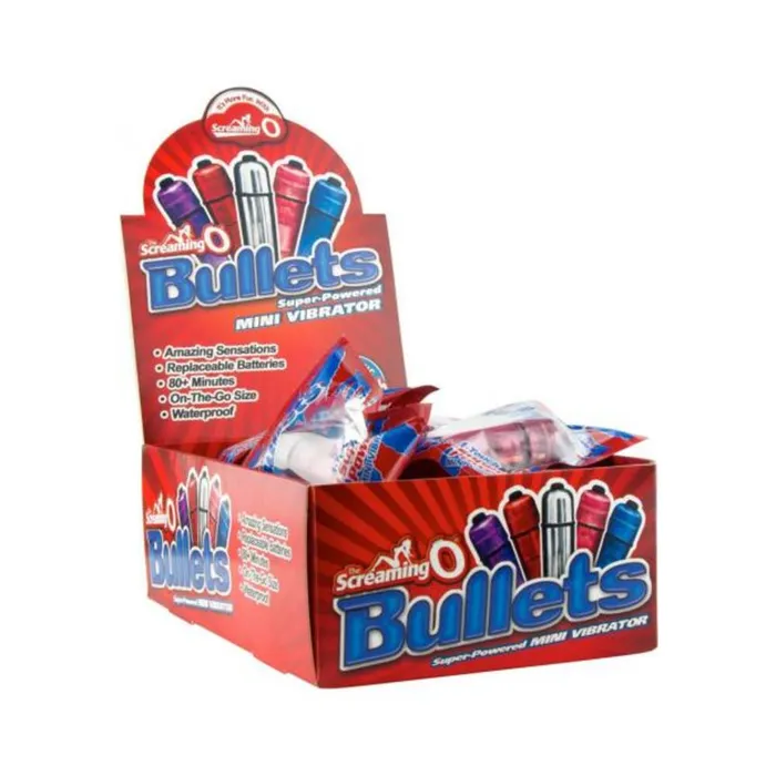 Screaming O Female Sex Toys Screaming O Bullets Waterproof Assorted Colors 20 Each Counter Display Screaming O Female Sex Toys Screaming O Bullets Waterproof Assorted Colors 20 Each Counter Display