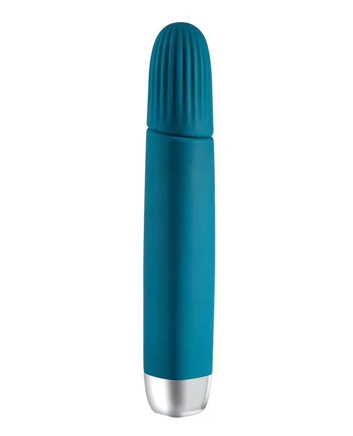 Vibrators Evolved Novelties INC Evolved Super Slim Wand Teal