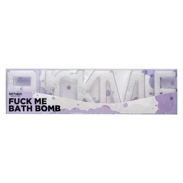 Vibrators Hott Products Unlimited Fuck Me Bath Bomb Jasmine Scent