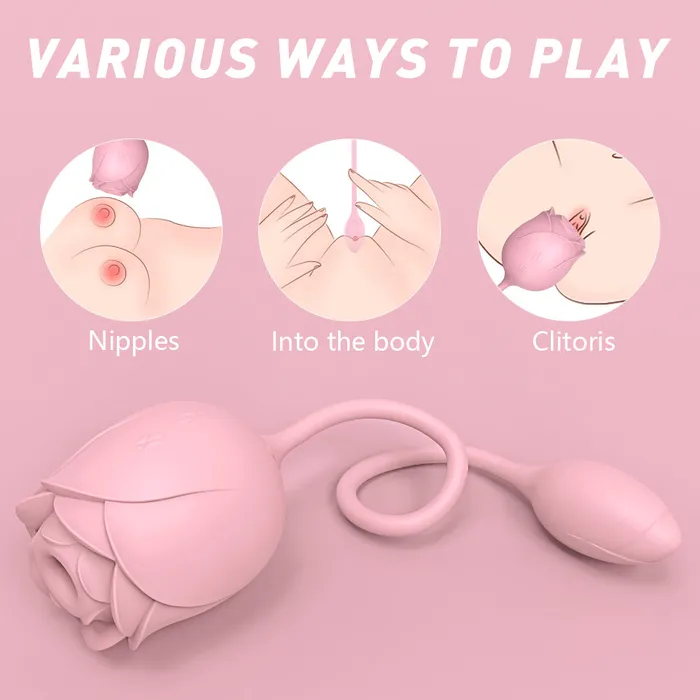 YoYoLemon Female Sex Toys YoYoLemon Clitoral Sucker with Vibrator for Women Adult Sex Toys