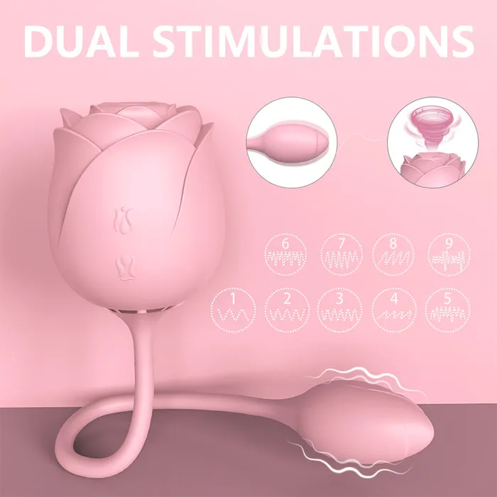 YoYoLemon Female Sex Toys YoYoLemon Clitoral Sucker with Vibrator for Women Adult Sex Toys
