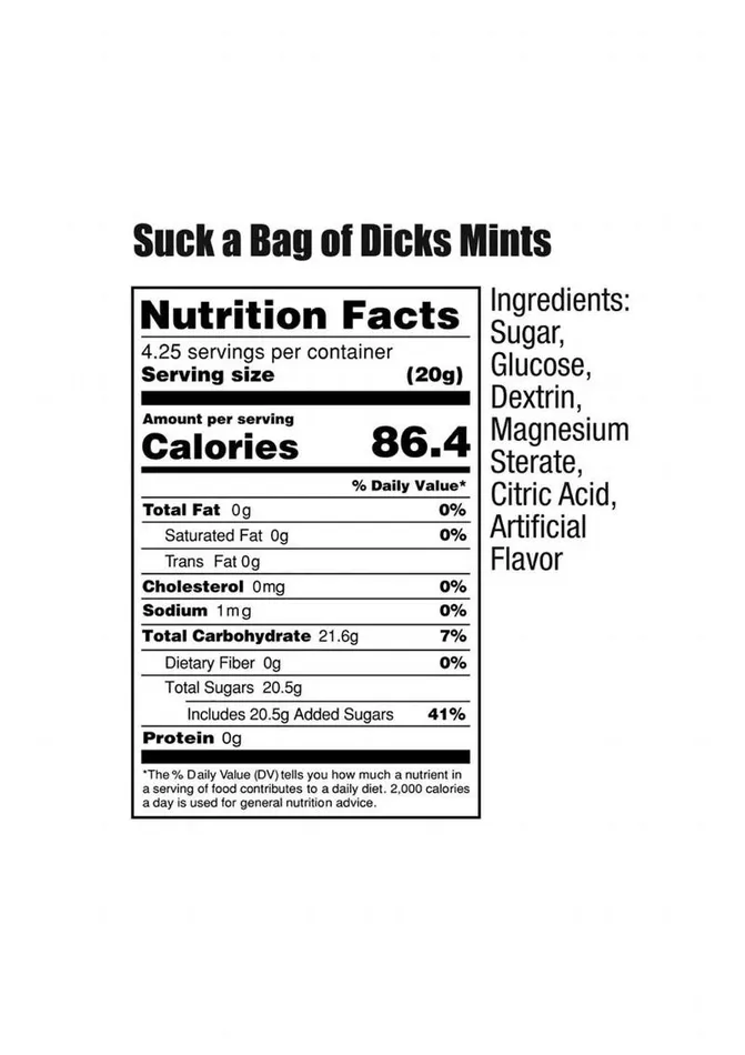 Anal Candyprints Candy Suck A Bang Of Minty Dicks