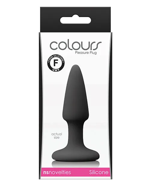 Anal Open Desires Colours Pleasure Mini Plug Black