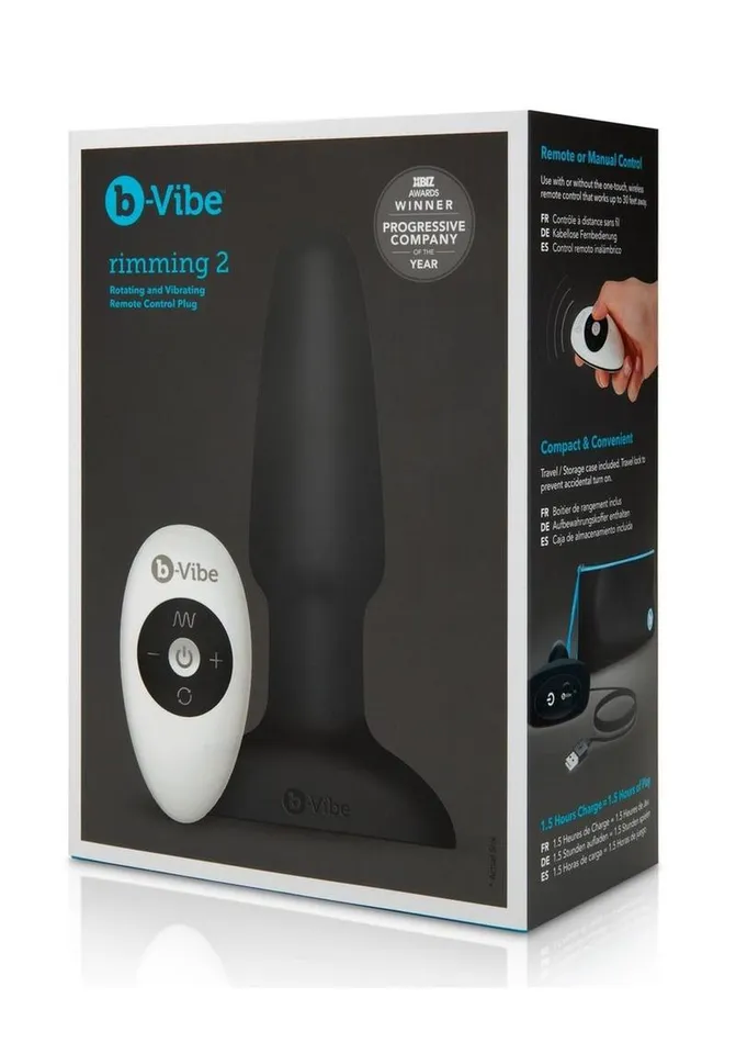 BVibe Rimming Plug 2 Rechargeable Silicone Anal Plug bVibe Anal BVibe Rimming Plug 2 Rechargeable Silicone Anal Plug bVibe Anal