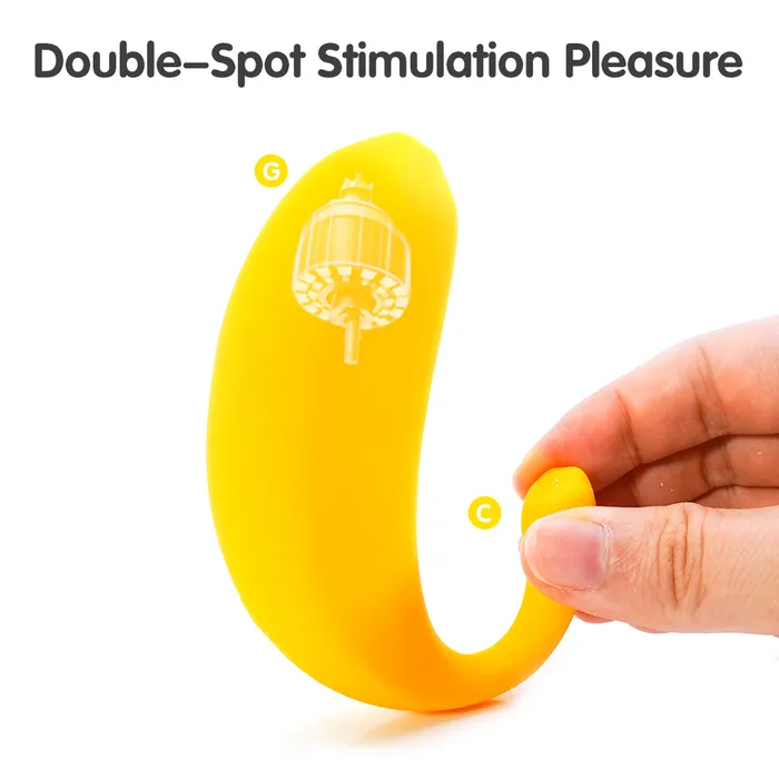 Banana Rechargeable Remote Control Love Egg Vibrator The Bad Peach Female Sex Toys Banana Rechargeable Remote Control Love Egg Vibrator The Bad Peach Female Sex Toys