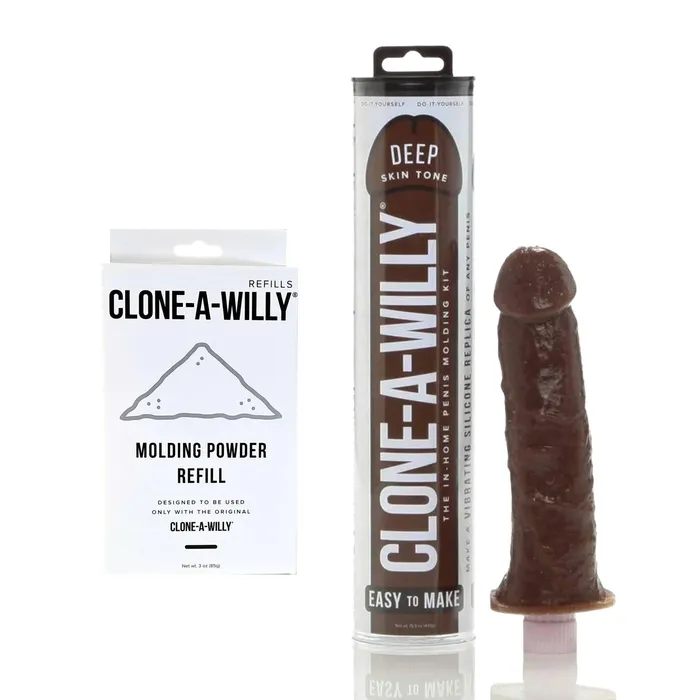 Clone A Willy Bundle Deep Skin Tone Simply Pleasure Female Sex Toys