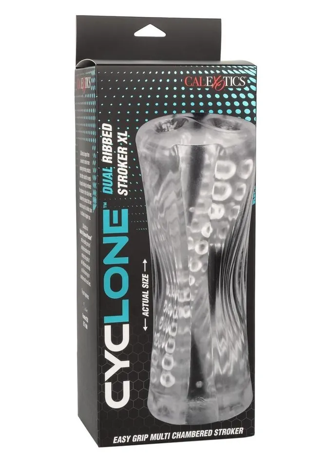 Cyclone Male Sex Toys Cyclone Dual Ribbed Stroker