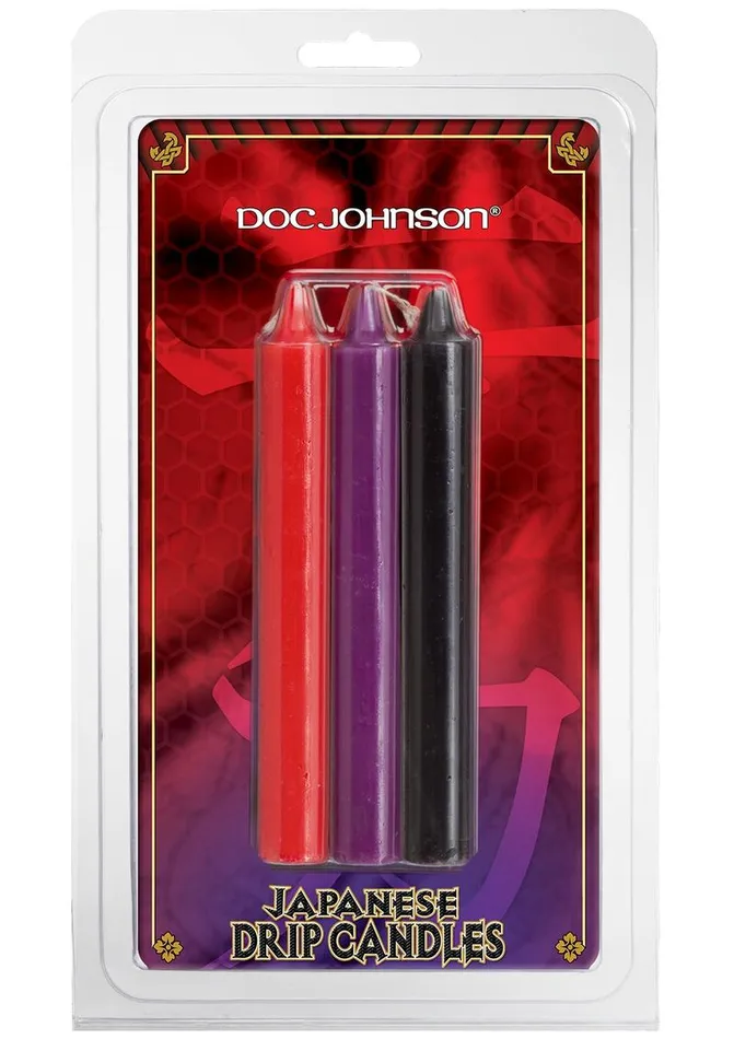Doc Johnson Japanese Drip Candles Japanese Bondage Vibrators