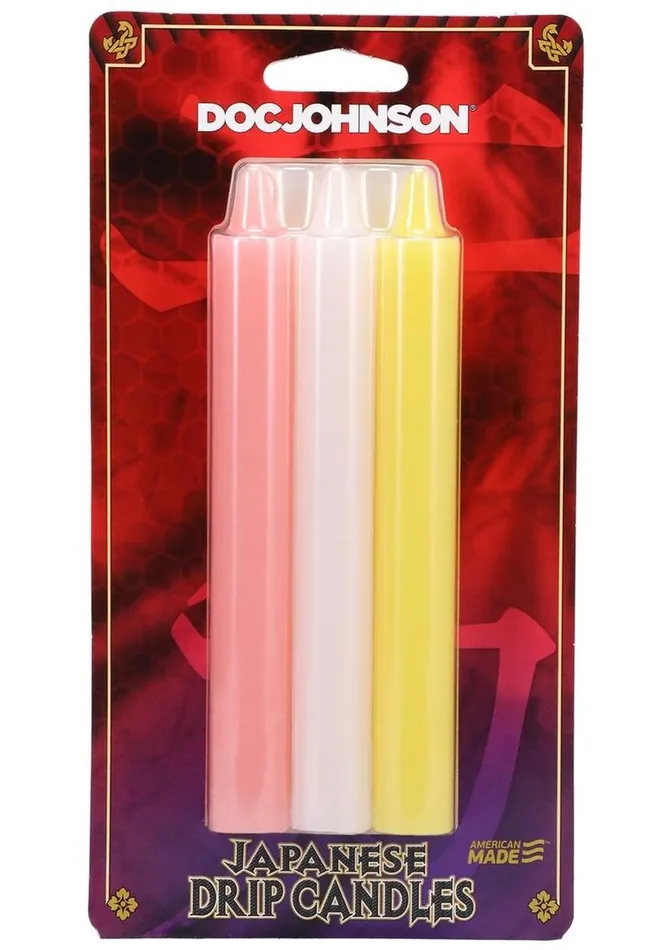 Doc Johnson Japanese Drip Candles Japanese Bondage Vibrators