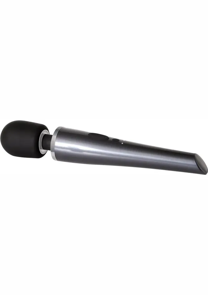 Evolved Female Sex Toys Mighty Metallic Wand Rechargeable Silicone Body Massager Evolved Female Sex Toys Mighty Metallic Wand Rechargeable Silicone Body Massager