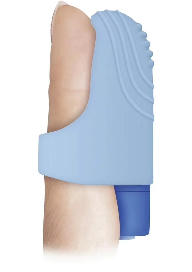 Evolved Fingerlicious Rechargeable Bullet with Silicone Clitoral Stimulation Finger Sleeve Female Sex Toys
