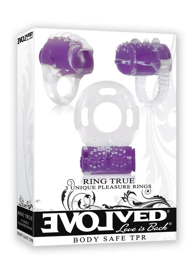 Evolved Male Sex Toys Ring True Cock Ring