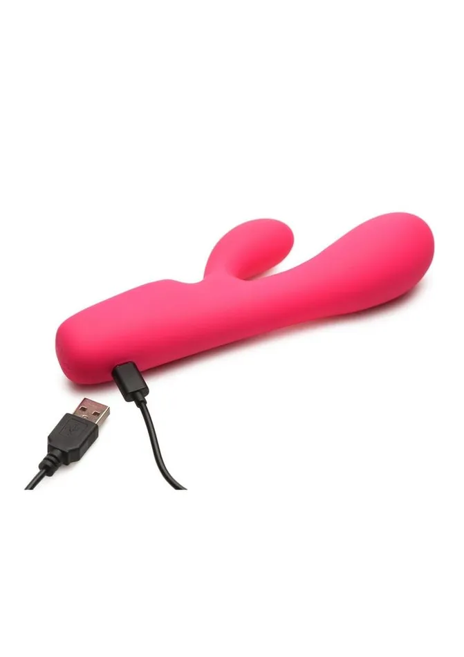 Female Sex Toys BANG Bang Digital Rechargeable Silicone Rabbit Vibrator