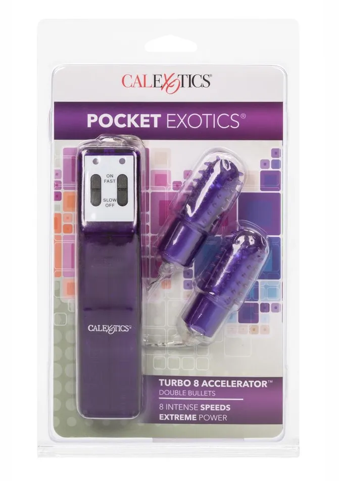 Female Sex Toys Pocket Exotics Pocket Exotics Turbo 8 Accelerator Double Bullet Female Sex Toys Pocket Exotics Pocket Exotics Turbo 8 Accelerator Double Bullet