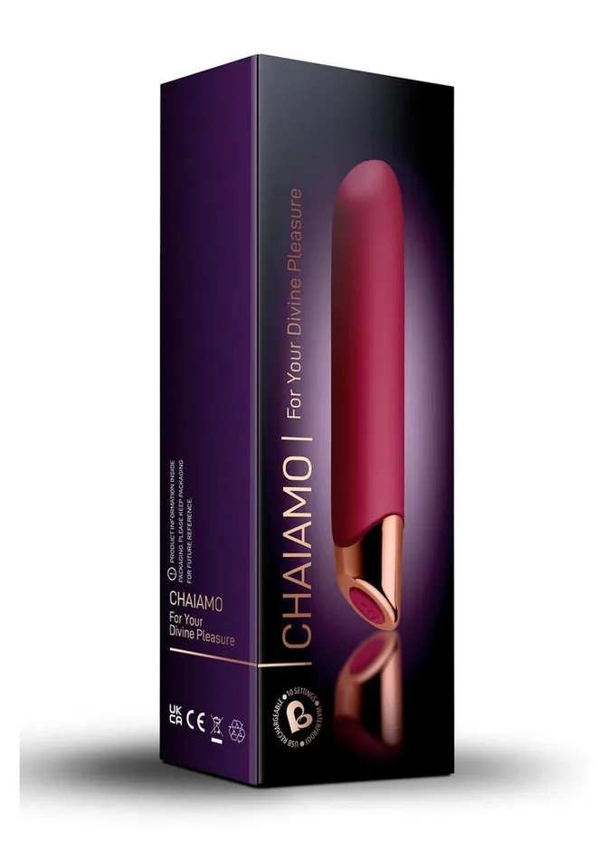 Female Sex Toys Rocks Off Chaiamo Rechargeable Silicone Vibrator Female Sex Toys Rocks Off Chaiamo Rechargeable Silicone Vibrator
