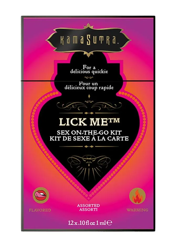 Gift Sets and Travel Kits Kama Sutra Lick Me SexToGo Kit Couples