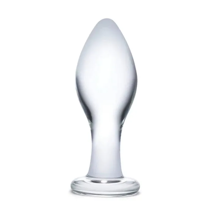 Glas Anal Glas Classic Butt Plug Clear 4 Inch