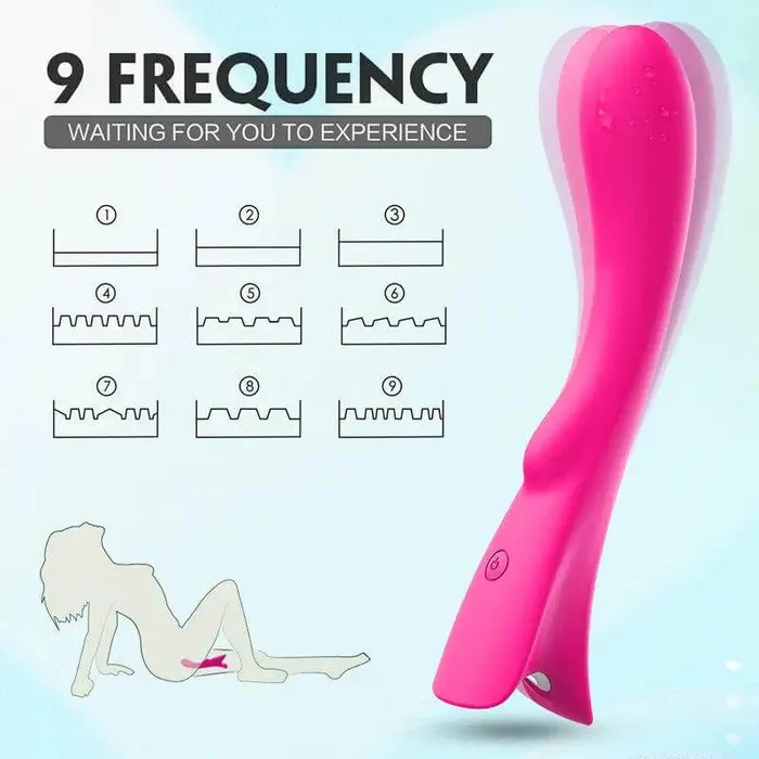 Inyarose Female Sex Toys 9Frequency GSpot Powerful Vibrator