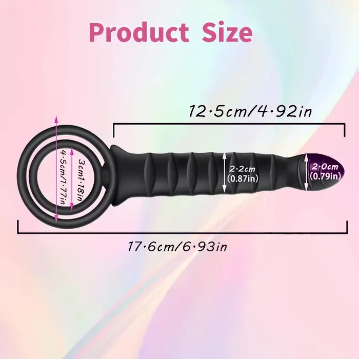 Inyarose Male Sex Toys 10Frequency Lock Cum Couple Sharing Cock Ring