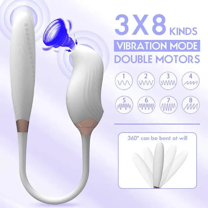 Inyarose Vibrators Multifrequency Licksucking Runaway Bird Vibrator