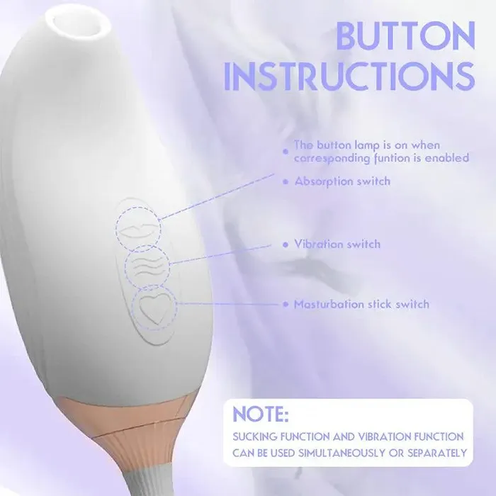 Inyarose Vibrators Multifrequency Licksucking Runaway Bird Vibrator