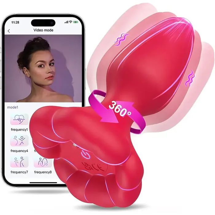 Inyarose Vibrators Rose AppControlled Anal Vibrator