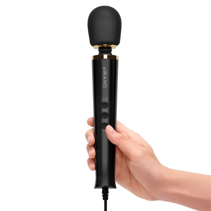 Le Wand Powerful Petite Plug In Wand Massager Black Le Wand Anal