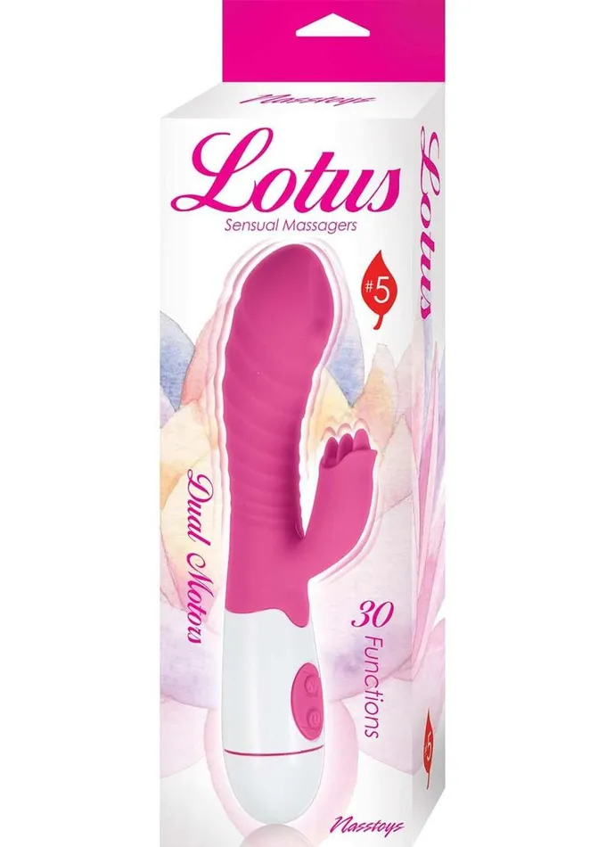 Lotus Female Sex Toys Lotus Sensual Massager 5 Silicone Rabbit Vibrator