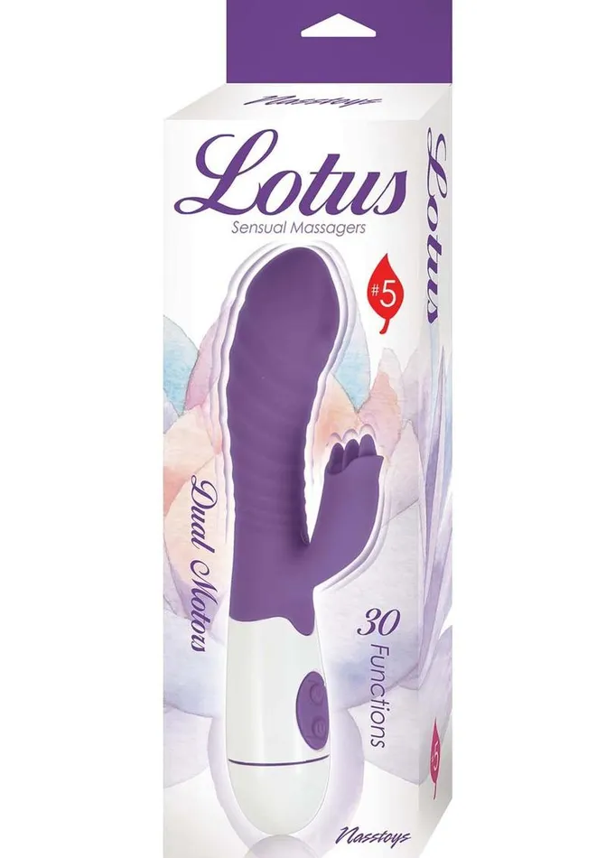 Lotus Female Sex Toys Lotus Sensual Massager 5 Silicone Rabbit Vibrator