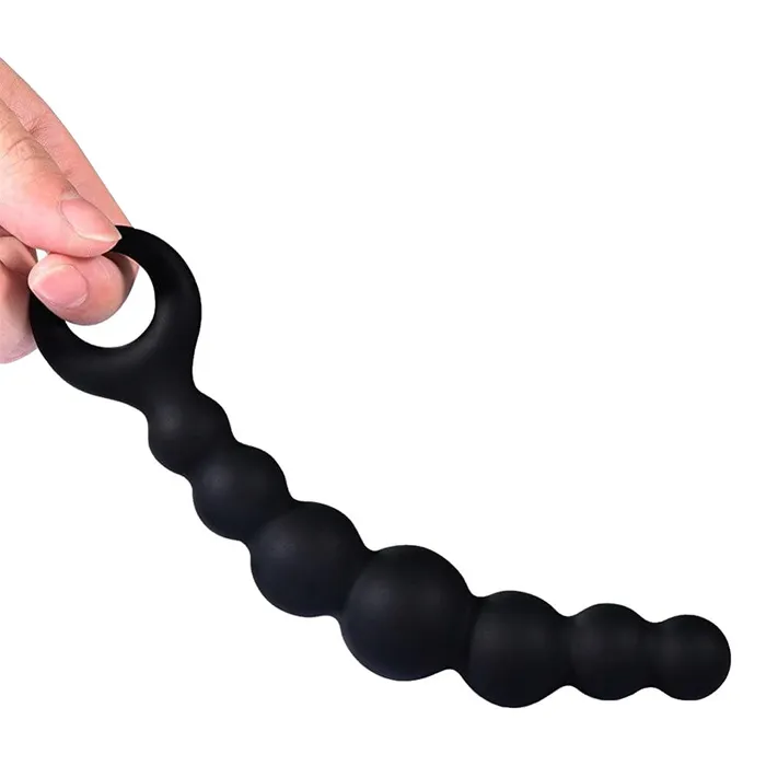 Love Plugs Anal Curved Anal Toy String Plugs Love Plugs Anal Curved Anal Toy String Plugs