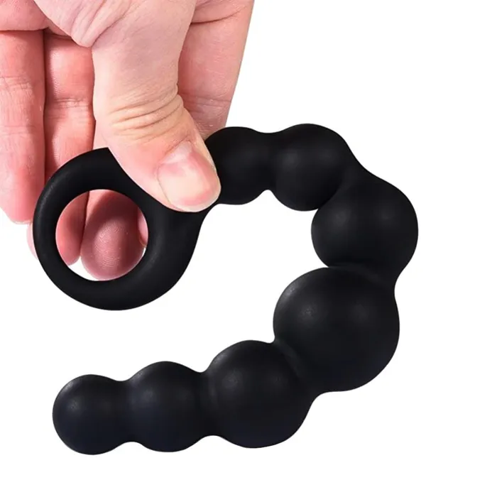 Love Plugs Anal Curved Anal Toy String Plugs Love Plugs Anal Curved Anal Toy String Plugs